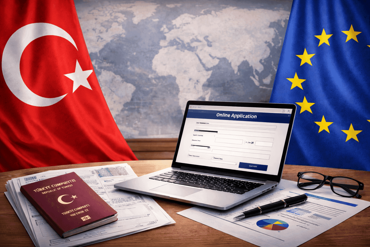 Çalışma izni muafiyeti başvurusu süreci ve resmi belgeler