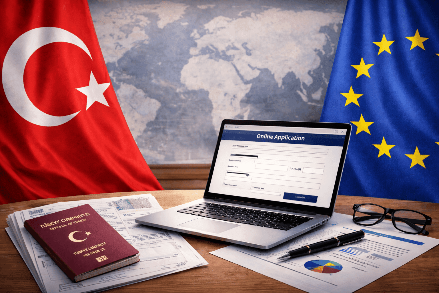 Çalışma izni muafiyeti başvurusu süreci ve resmi belgeler